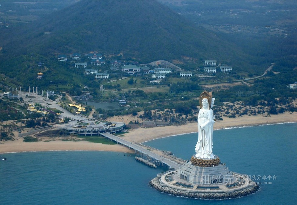 三亞旅游 游艇帆船租賃 三亞港-東/西島-南山海上觀音