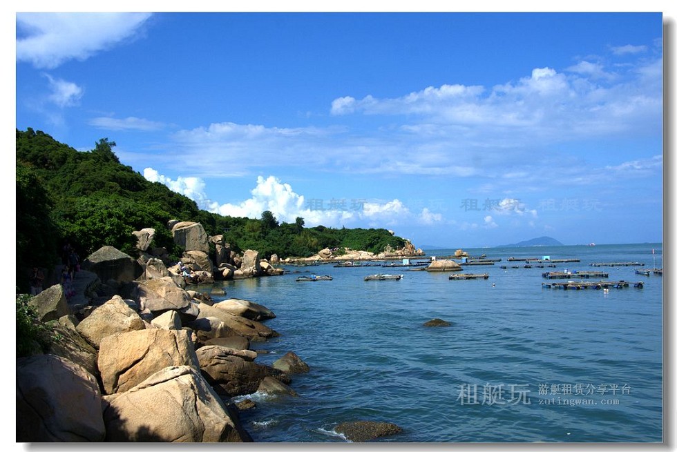 珠海揚名游艇碼頭→東澳島→珠海揚名游艇碼頭