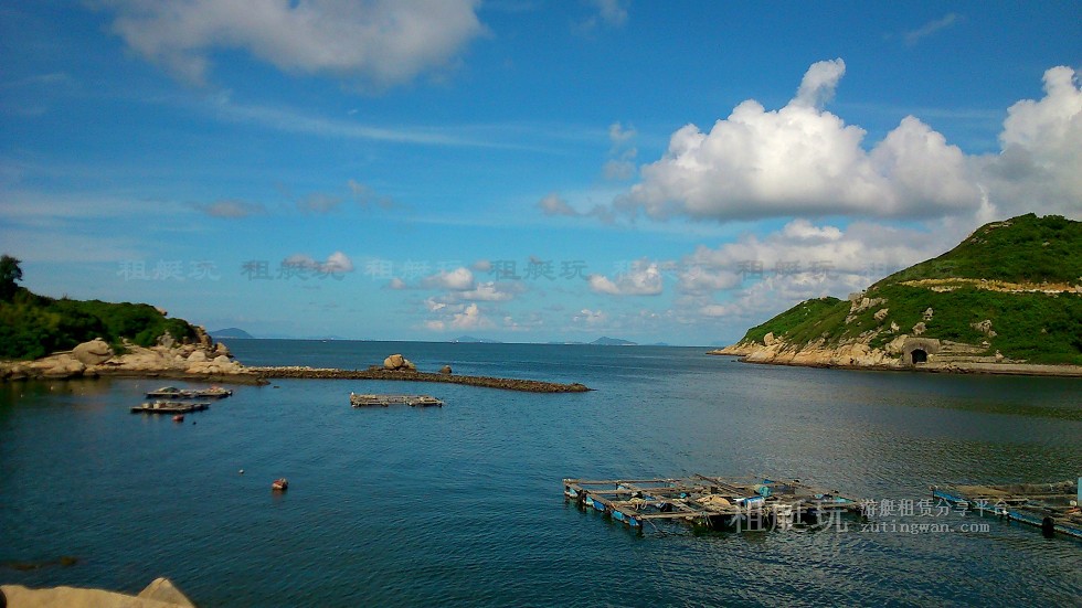 珠海揚名游艇碼頭→東澳島→珠海揚名游艇碼頭